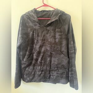 Lululemon Camouflage Hooded Jacket